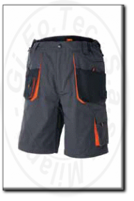 Pantaloni corti da lavoro multitasche orma 48370