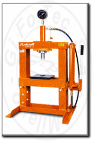 Pressa idraulica da banco 10 ton unicraft wpp 10 te 630 0011