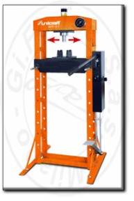 Pressa idraulica per officina 15 ton unicraft wpp 15 e 630 0016