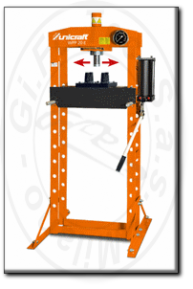 Pressa idraulica per officina 20 ton unicraft wpp 20 e 630 0020