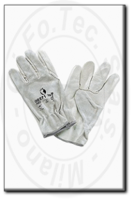 Guanti da lavoro in pelle fiore con dorso in crosta standard orma 00272 gp