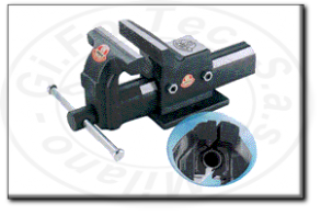 Morsa da banco con ganasce serratubo fisse ariex raptor 105