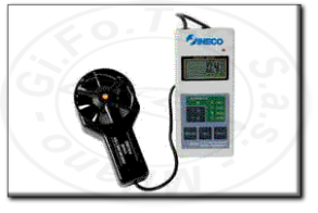 Anemometro digitale ineco 117.14