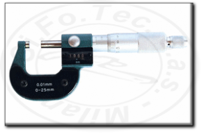 Micrometro centesimale per esterni con contatore seb 1561