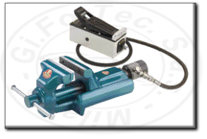 morsa da banco pneumatica ariex 166