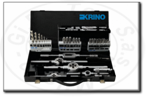 Assortimento a filettare hss metrico con punte per prefori di maschiatura Krino 17020500
