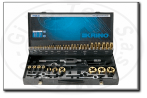 Set a filettare hss-tin a passo grosso m3-20 krino 17020518