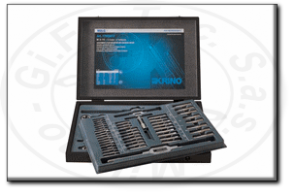 Kit maschi e filiere hss con filettatura gas per tubi in pollici bsp Krino 17025615