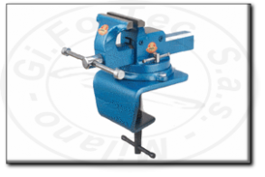 morsa da banco tirex con galletto e base girevole ariex 246