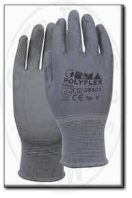 Guanti da lavoro in nylon orma polyflex 28101
