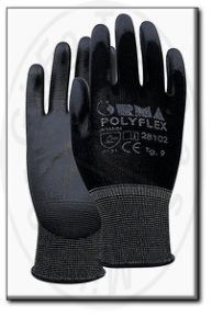 Guanti da lavoro in nylon rivestiti in poliuretano orma polyflex 28102