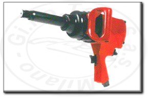 Avvitatore pneumatico a pistola 1" ad albero prolungato sioux 5092l