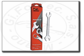 Serie chiavi fisse a due bocche in scatola di cartone teng tools 6208