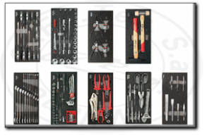 Assortimento utensili Plus per carrelli da officina rexta