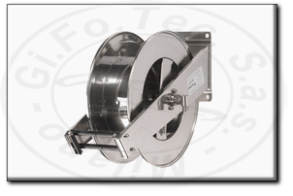 Avvolgitubo automatico a molla in acciaio inox aisi 304 serie standard flexbimec