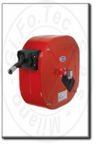 Avvolgitubo automatico completo di tubo per olio serie carenata flexbimec