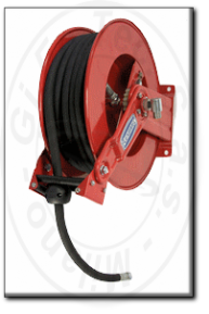 Avvolgitubo automatico completo di tubo per grasso serie snodata flexbimec