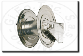 Avvolgitubo manuale in acciaio inox a supporto singolo flexbimec 9550