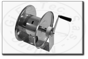 Avvolgitubo manuale in acciaio inox flexbimec 9553