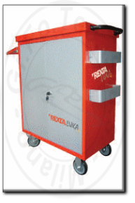 Carrello armadio portautensili a 4 ripiani rexta luka.4