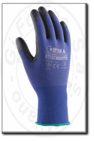 Guanti da lavoro tecnici elasticizzati orma techno.poly.lite 16273