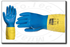 Guanti da lavoro resistenti ai prodotti chimici technochem 21311 orma