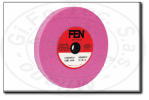 Mola cilindrica al corindone rosa Fen mbfar