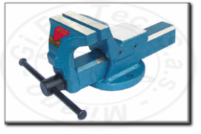 Morsa da banco pesante in acciaio original braun mod super mcp 20