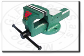 Morsa da banco in acciaio con ganasce intercambiabili original braun mod welter mcp 20 WR