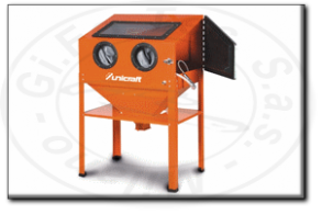 Cabina per sabbiatura professionale unicraft ltf ssk2 620 4001