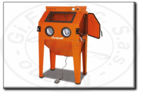 Cabina per sabbiatura professionale unicraft ltf ssk2.5 620 4003