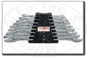 Serie chiavi a forchetta doppie professionali rexta 53.sp8