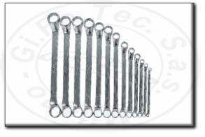 Serie chiavi poligonali doppie professionali rexta 52.s13