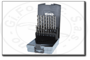 Serie punte elicoidali Hss-G Din 338 tipo UTL 3000 ruko
