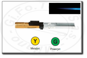 Bruciatore a fiamma appuntita sievert power jet 870201