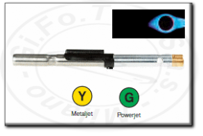 Bruciatore a fiamma ciclonica turbo sievert power jet 870601