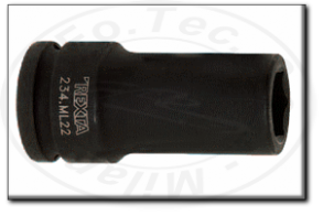 Chiave a bussola a macchina impact lunga in pollici quadro 3/4" rexta 234.ml"