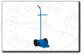 Carrello portabombole singolo tecnotelai c054
