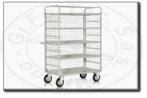 Carrello a sponde tecnotela c064