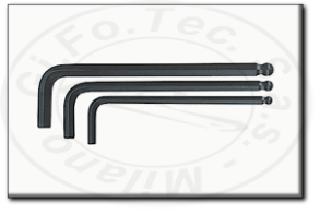 chiave a brugola con maschio esagonale e sfera in millimetri tengtools 3105BL