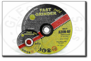 Dischi a centro depresso professionali Fast Grinder MCTG