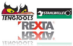 Logo Gifotec Utensili Tengtools Rexta e Stahlwille