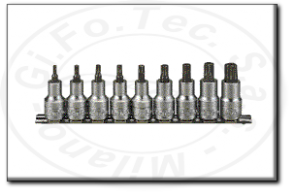 Serie bussole 1/2 con maschio torx tengtools m1213tx