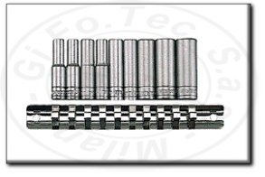 Kit bussole lunghe attacco quadro 1/4 tengtools m1407