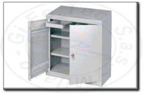 armadio a ripiani per officina 1000x450x1000