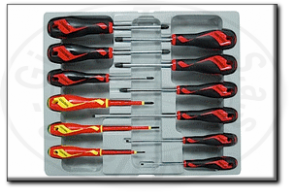 Serie di cacciaviti assortiti isolati tengtools MD912n1