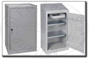 armadio monoblocco metallico mm 600x450x1000
