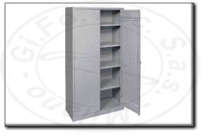 armadio monoblocco metallico mg4 mm 1000x450x2000
