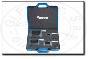 Assortimento micrometri per esterni ineco 102.03