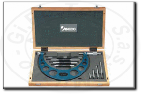 Set micrometri per esterni per grandi diametri ineco 102.18